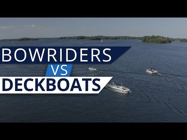Bowrider and Deck Boat Pros and Cons