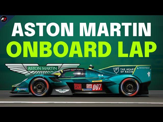 Aston Martin Valkyrie Le Mans Hypercar ONBOARD LAP of Lusail