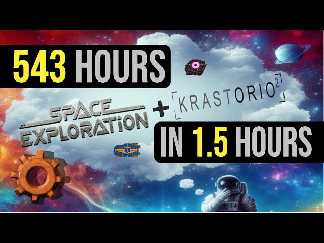 A Brief Review of Space Exploration + K2 | The 500 Hour Factorio Mod