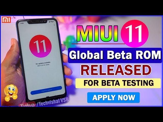 MIUI 11 - Released For Beta Testing | Redmi Note 6 Pro | MIUI 11 Release Date | MIUI 11 Features