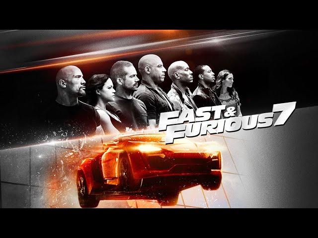 Película de acción taquillera | Rápidos y Furiosos 7 (2015) | Jason Statham, Vin  | Datos Y Reseñas