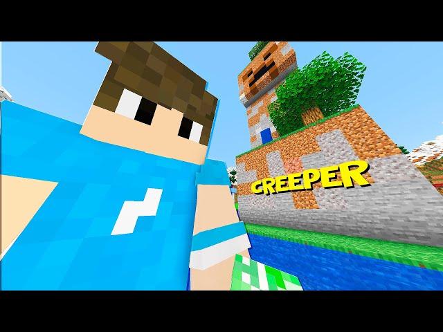 a ESTÁTUA "CREEPER MISTERIOSA" no meio do Servidor - Creative Squad II #34