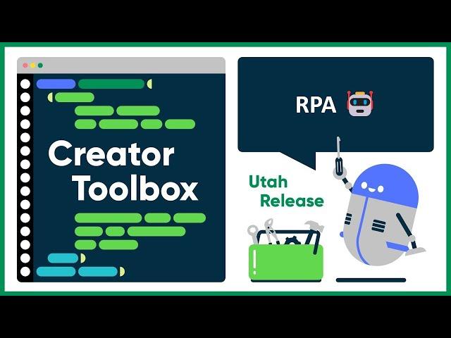 Getting started with Robotic Process Automation(RPA) | Creator Toolbox