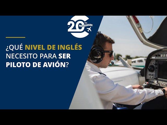 ¿Qué nivel de inglés necesito para ser piloto de avión comercial? | CESDA