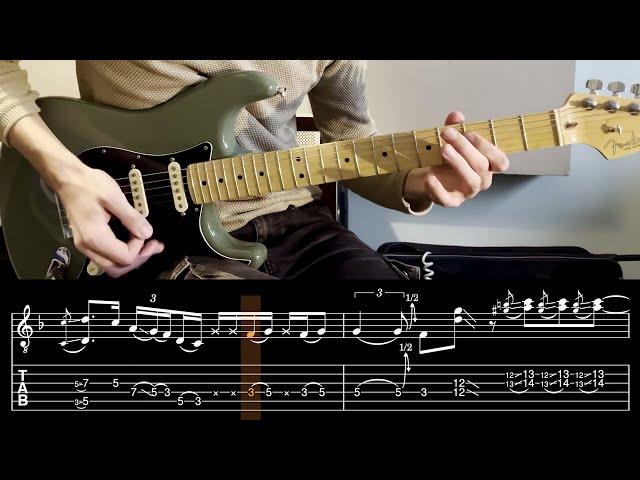 John Mayer - Belief Guitar Solo (from live in LA) with Tabs