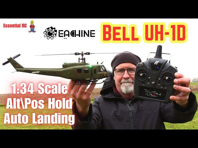 ICONIC HUEY ! NEW Eachine E190 1:34 UH-1 Helicopter with Altitude/Position Hold