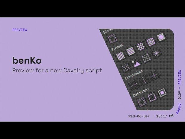 benKo - Script Preview