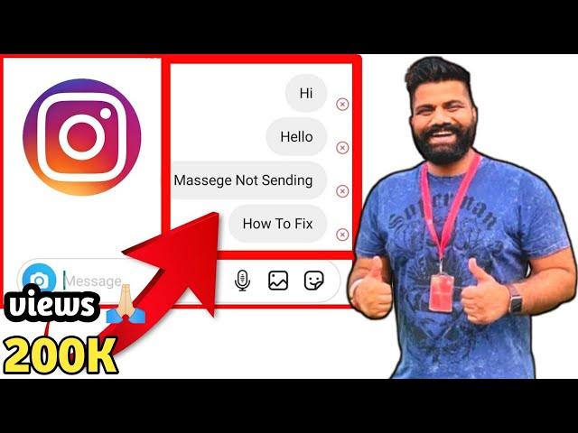 how to fix instagram message not sending 2024