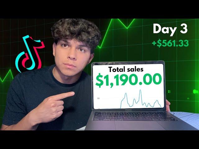 I Tried Dropshipping Using TikTok Ads For The First Time (Insane Results)