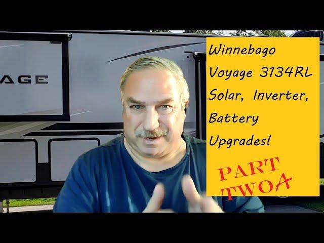 Installing Solar, battery, inverter off grid set up in an RV! Part 2A