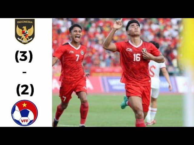 Indonesia U-22 vs Vietnam U-22 - Semifinal Sea Games 2023 • English Commentary