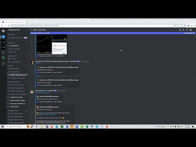 Discord Bot for Twitter Trade Alerts at TradingChatRoom.com