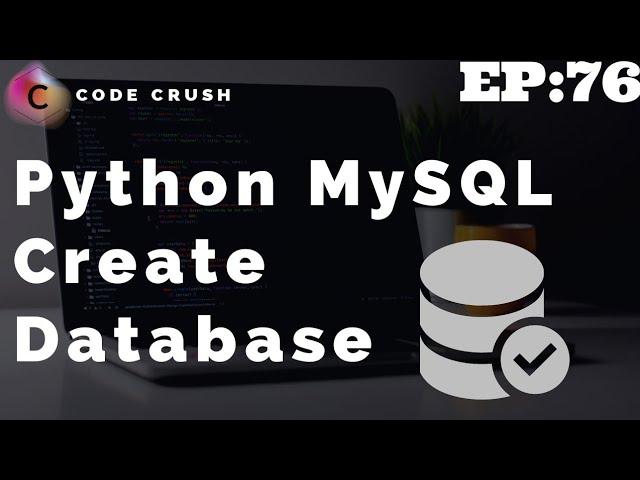 Python Database Connectivity MySQL | How To Create Database using Python | create databases