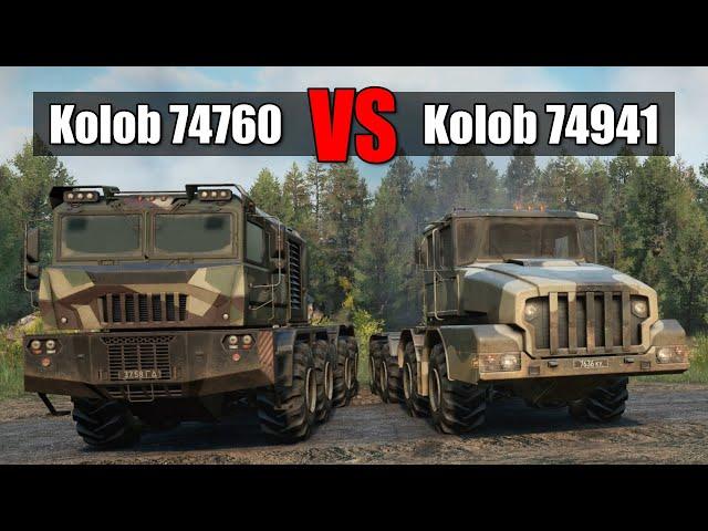 Snowrunner which is best Kolob sibling | Battle of Giants