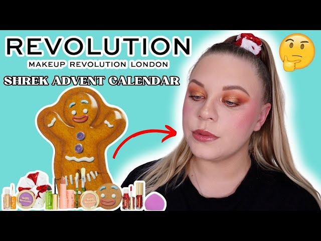 TESTING THE REVOLUTION X SHREK ADVENT CALENDAR  | makeupwithalixkate