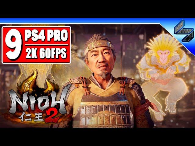 Nioh 2 Полное Прохождение  Часть 9 На Русском  Нио 2 Сложней Dark Souls  PS4 Pro [2K 60FPS]