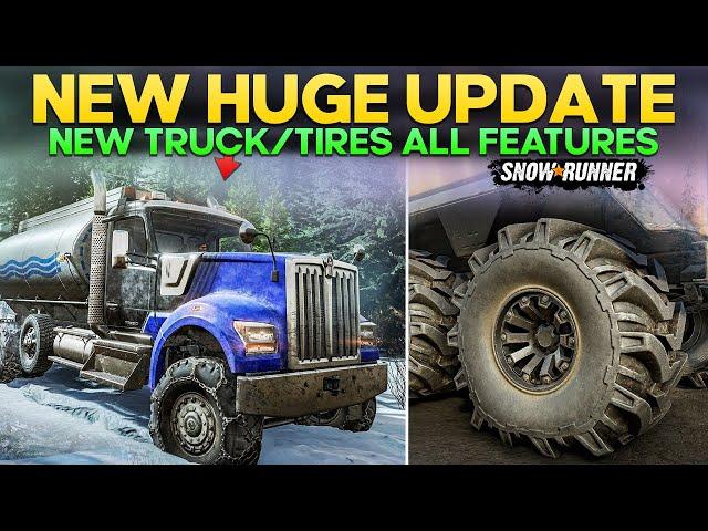 New Huge Update Out New Truck and Features in SnowRunner Everything You Need to Know