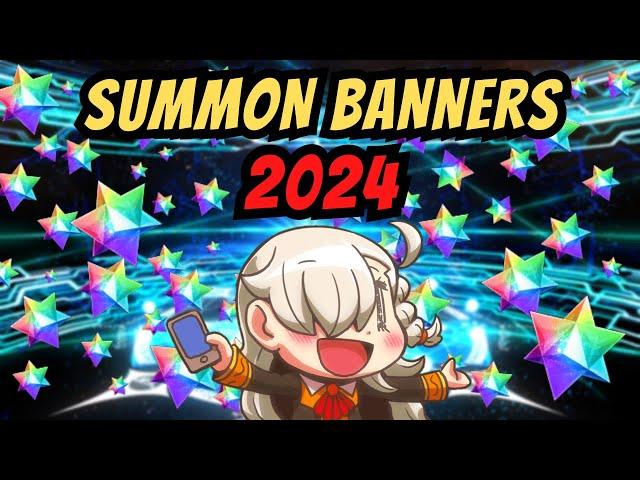 Fate Grand Order | All Summon Banners For 2024 - FGO NA/Global Ver.