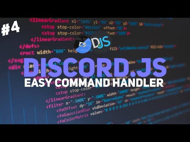 discord.js v12 tutorials • How to create a easy command handler.