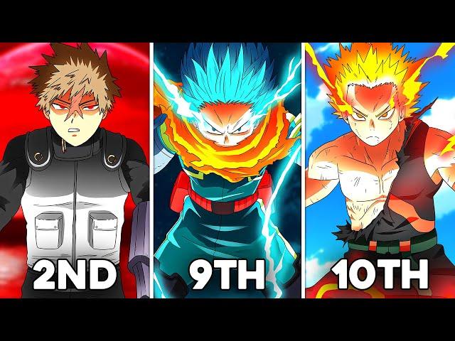 All 10 One For All Users Explained! (my hero academia)