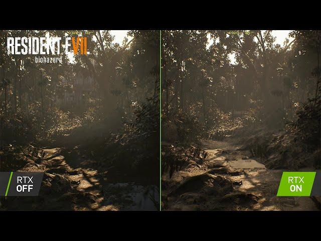 Resident Evil 7 - RTX On vs Off | Graphics/Performance Comparison