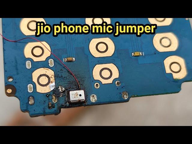 jio phone f220b mic jumper solution||jio phone mic problem