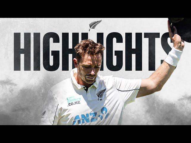 Brilliant BLACKCAPS Win as Southee Bows Out | Highlights | New Zealand v England 3rd Test Day 4