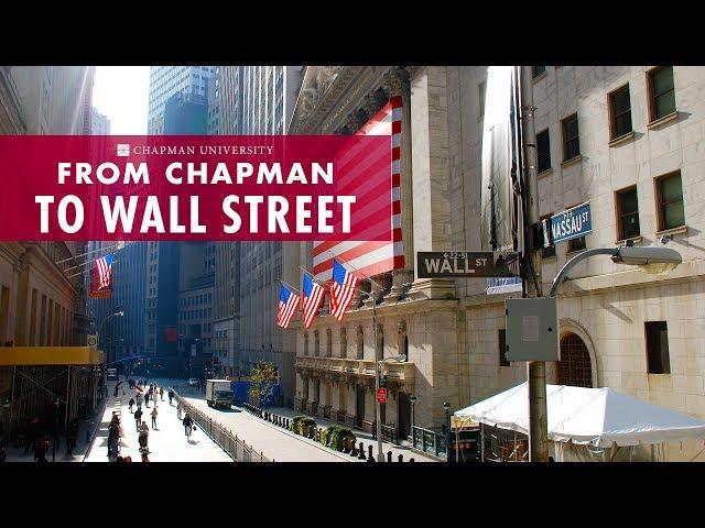 From Chapman to Wall Street