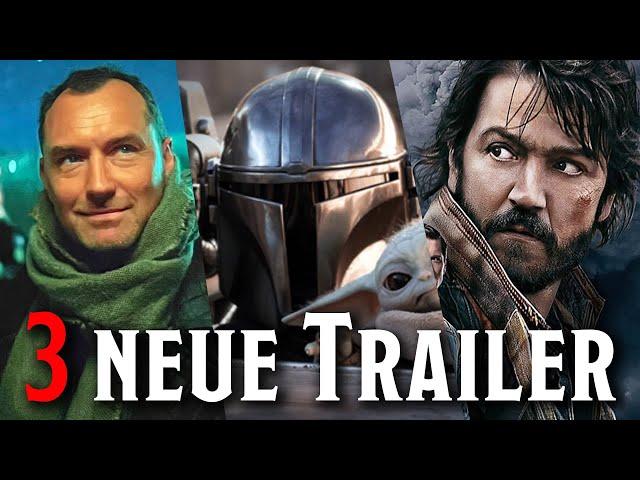 3x neue Star Wars Trailer - Meine Meinung | The Skeleton Crew, Mandalorian & Grogu, Andor Season 2