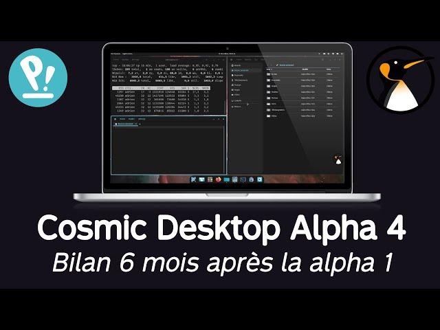 Cosmic Desktop Alpha 4: Review 6 months after the first Alpha!