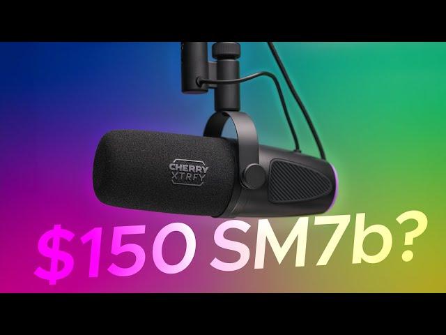 An SM7b Clone? Cherry XTRFY NGALE X XLR/USB Review and Test (vs SM7b, MV7+, PodMic USB, Q2U, AM8)