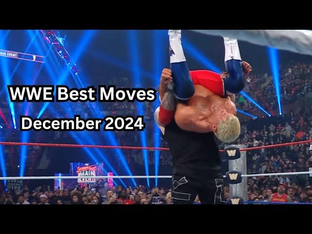 WWE Best Moves of 2024 - December