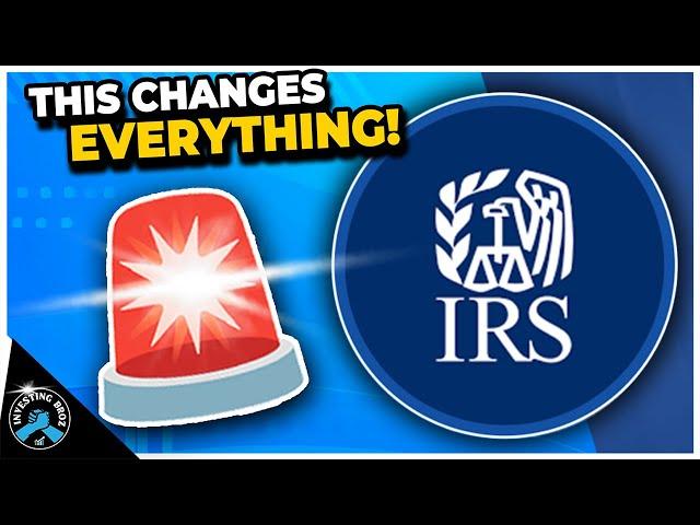  MASSIVE CRYPTO GAME-CHANGER! How IRS News Impacts Your Portfolio!