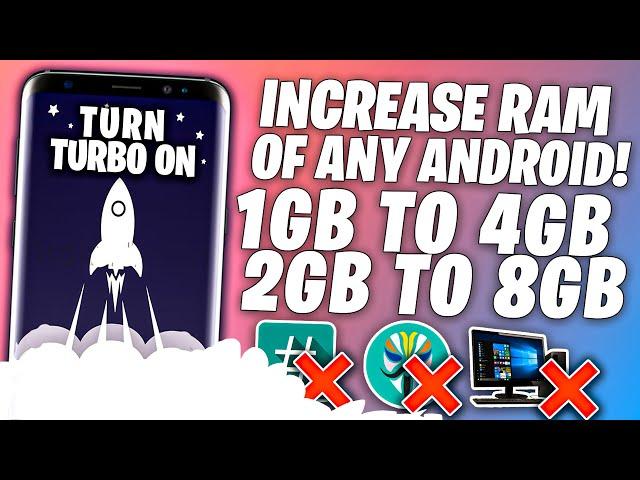 How To Increase RAM of Any Android Device 2022 | For Both Not Rooted & Rooted Devices