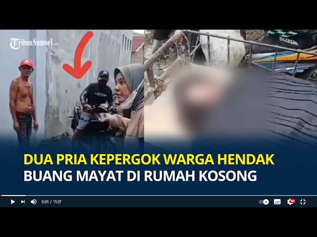 Dua Pria Kepergok Warga Hendak Buang Mayat Wanita di Rumah Kosong, Diangkut Pakai Becak Barang