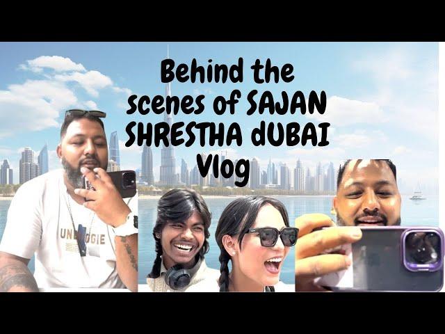 Behind the scenes of @sajanshresthaa  Vlog ft. karan pariyar and salome gurung and NEPAL IDOL team