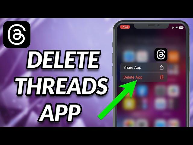 How To Delete Threads App On iPhone