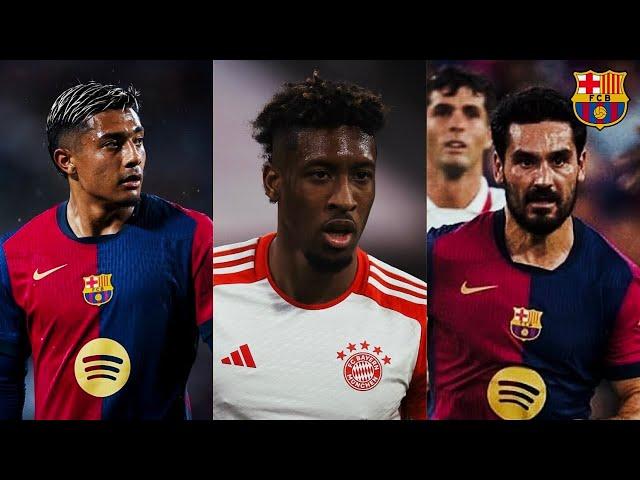 Barcelona Transfer News (Summer 2024): Kingsley Coman, Gundogan & Julian Araujo