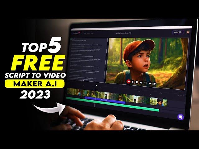 Top 5 Free AI Script To Video Makers | Convert Text to Video using AI