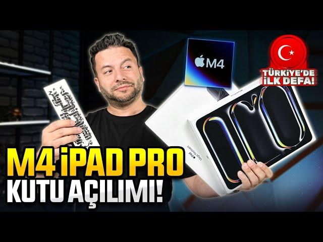 Tablet değil canavar!  M4 işlemcili iPad Pro kutu açılımı! TR'de İLK!