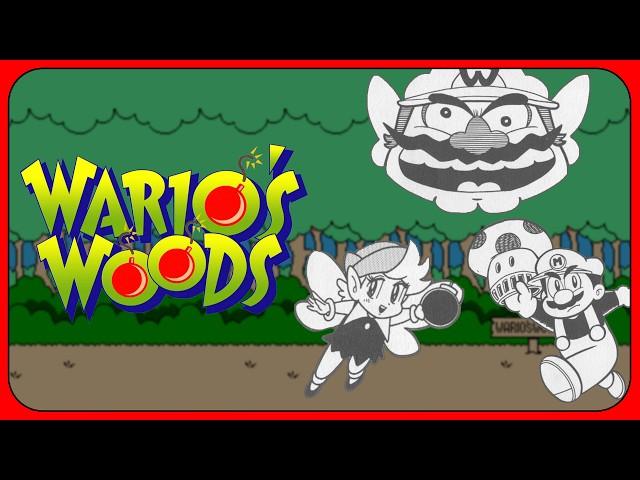 Wario's Woods: The Final NES Game With a Super Crazy Story That Nintendo Approved, I Guess....