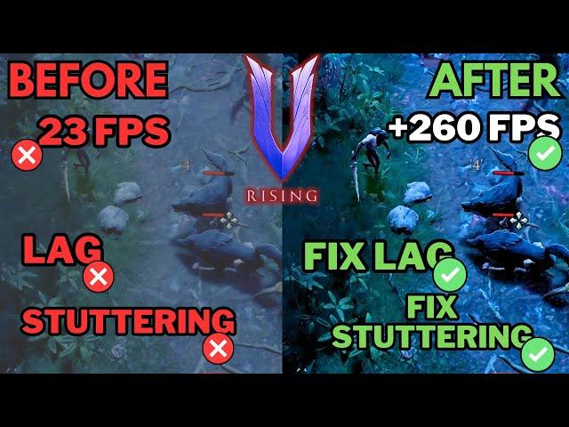 V Rising FPS Boost: Ultimate Guide to Fix Lag and Stuttering in 2024