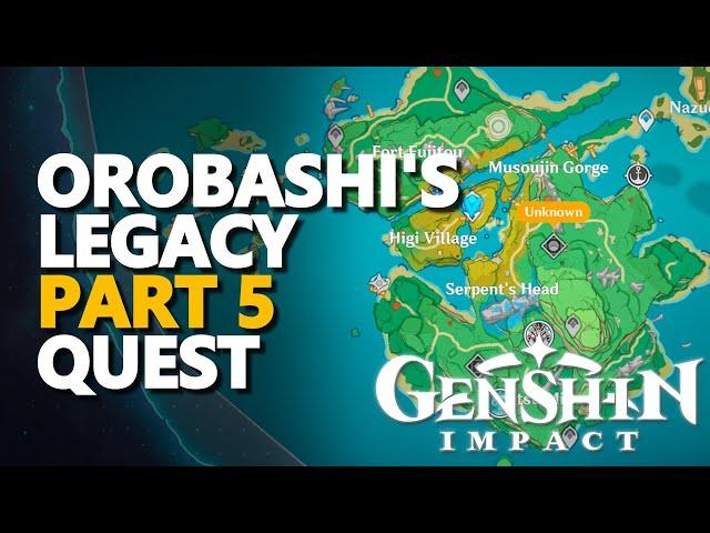 Orobashi's Legacy Part 5 Genshin Impact