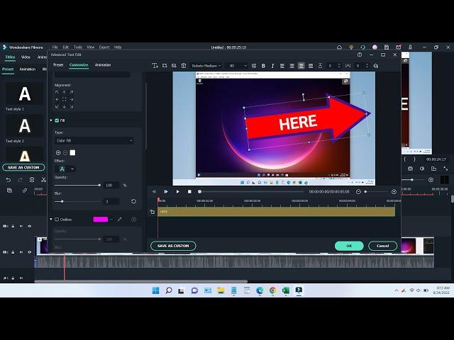 Add Arrow, Circle, Rectangle or Another Shape Wondershare Filmora Video Editor