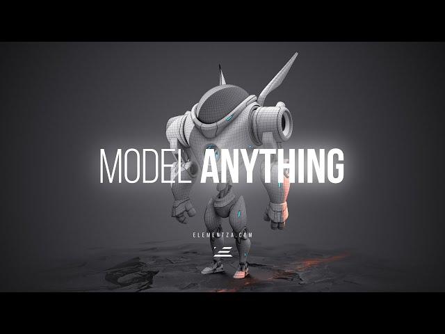 How to 3D Model Anything // Key Principles of 3D Modeling