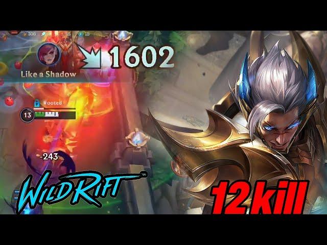 Wild rift "god"Sett Destroy TOP lane - sett vs Akali baron lane season 14