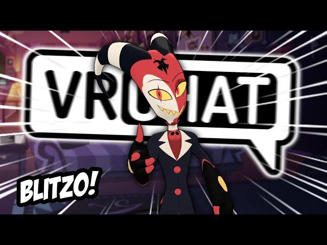BLITZO ROASTS EVERYONE IN VRCHAT! | Funny VRChat Moments (Helluva Boss)