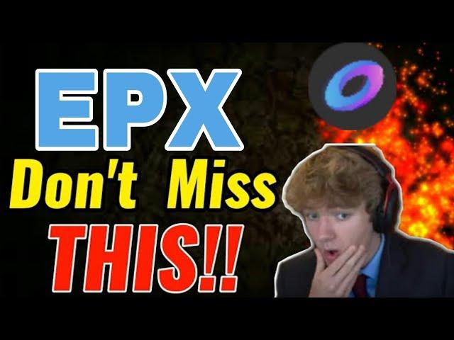 Ellipsis Don't Miss Profit || EPX Coin Price Prediction || EPX News Today || Crypto Market