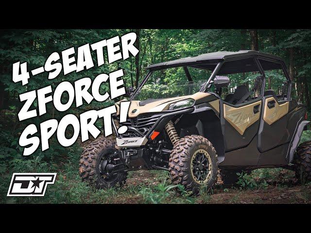 2024 CFMOTO ZFORCE 950 Sport-4 Detailed UTV Overview