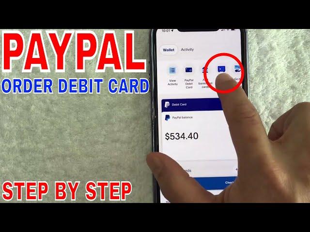  How To Order PayPal Debit Card 